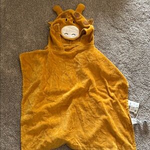 Giraffe Hooded Towel Poncho